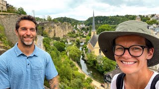 Travelling to the RICHEST COUNTRY in the WORLD for FREE! - Van Life Luxembourg