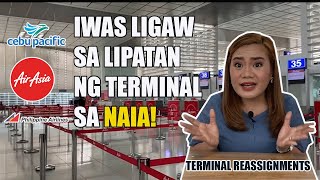 Iwas ligaw sa lipatan ng terminal sa NAIA! Kung ma-late sa flight, sayang!