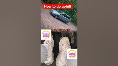 How to do uphill without rolling back