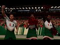 4-Peat Championship Game Intro Miami Hurricanes VS Texas Longhorns (EACF26)