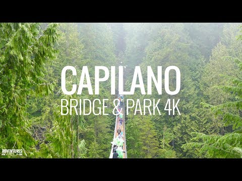 Video: Capilano Asma Köprü Parkı, Vancouver, BC