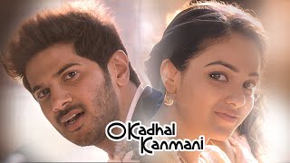 O Kadhal Kanmani Movie Scenes | Dulquer meets nithya in church | DulquerSalmaan | Nithya Menen