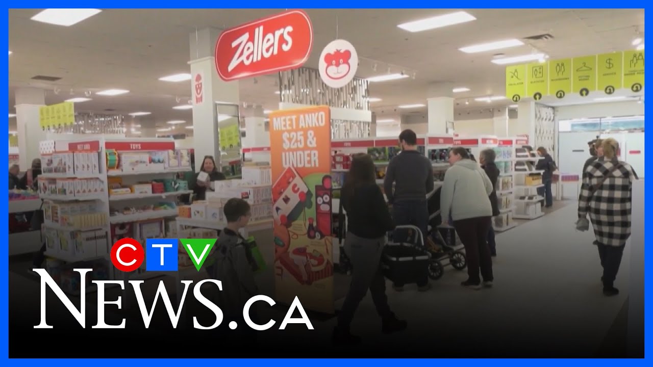 Zellers открыт в Эдмонтоне