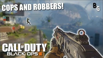 COD: BO3 | Custom Games Funny Moments | COPS AND ROBBERS P. 1