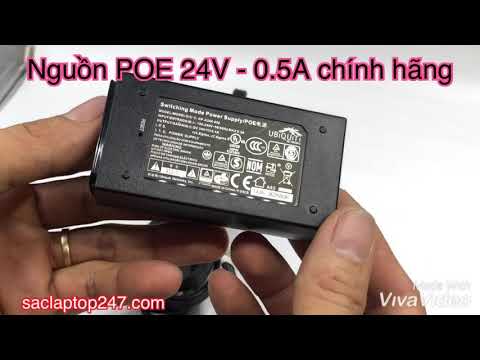 BỘ NGUỒN UBIQUITI POE-24-12W-G POE 24V 0.5A chính hãng - 0963 731 908 #poe_24v BỘ NGUỒN UBIQUITI POE-24-12W-G POE 24V 0.5A chính hãng - 0963 731 908 #poe_24v