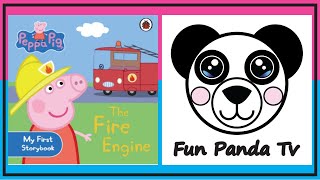 Peppa Pig And The Fire Engine Books Read Aloud For Children