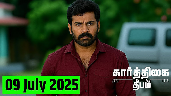 Karthigai Deepam Zee Tamil Serial | Karthigai Deepam Serial Today Full Episode 09 July  2025