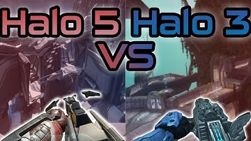Halo 5 vs Halo 3 - Sentinel Beam Comparison