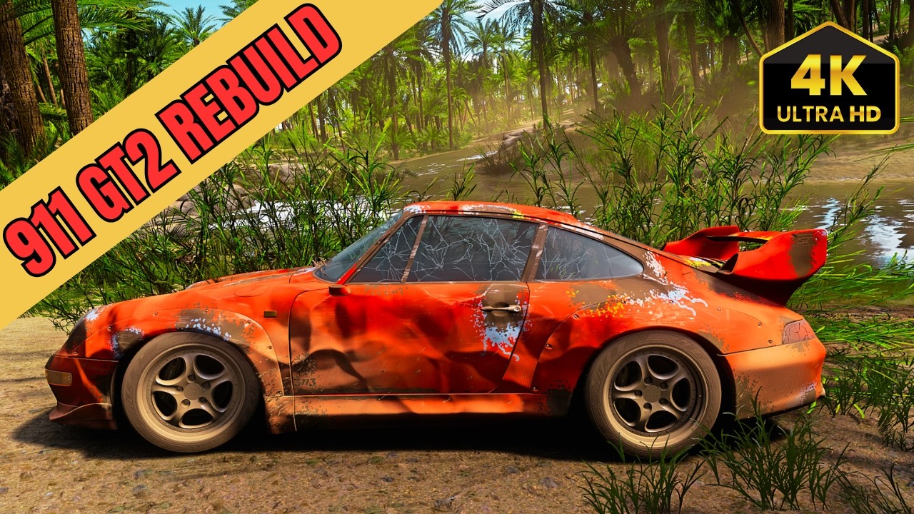 Rebuilding Porsche 911 GT2 1995 in Forza Horizon 5 🏁 | Full Restoration & Tuning Gameplay