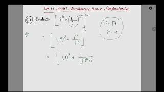 Evaluate (i^18 + (1/i)^25)^3 | Complex Number Class 11 Chapter 4 NCERT Question 1