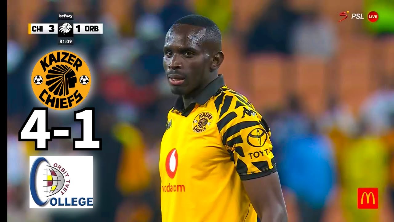 Kaizer Chiefs VS Orbit College - Betway Premiership highlights - 04 November 2025
