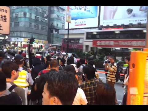 chimbote peru clima Protest at Nathan Road near Mong Kok