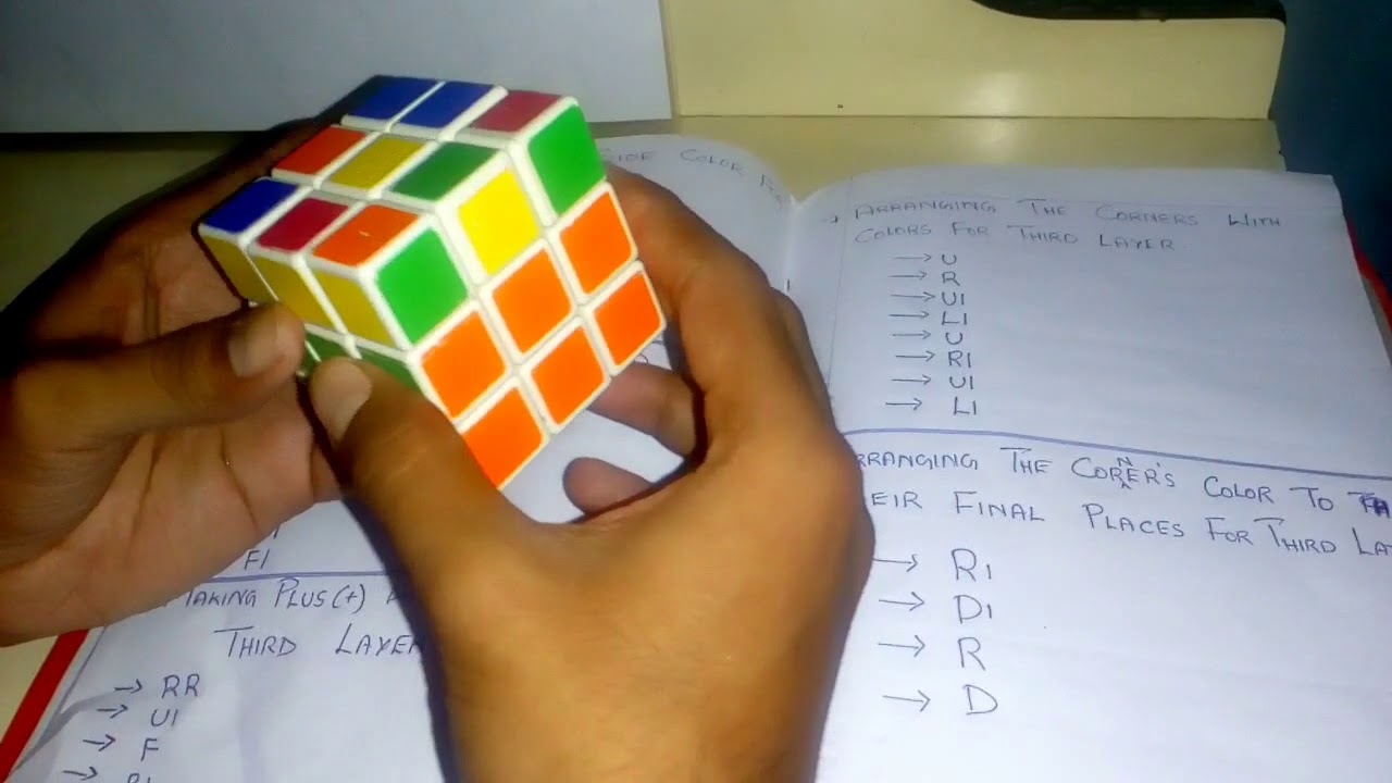 How To Solve Rubiks Cube 3x3x3 With Simple Steps Youtube