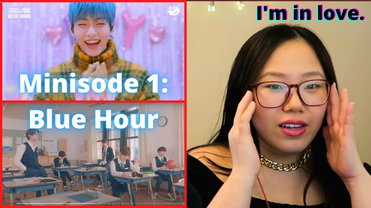 TXT - Ghosting, Wishlist & Way Home (lyrics and performances) | REACTION | Minisode 1: Blue Hour 👻😍