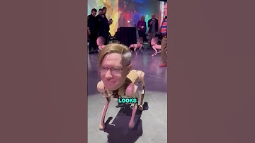 This Robot Dog Has a Human Head?!