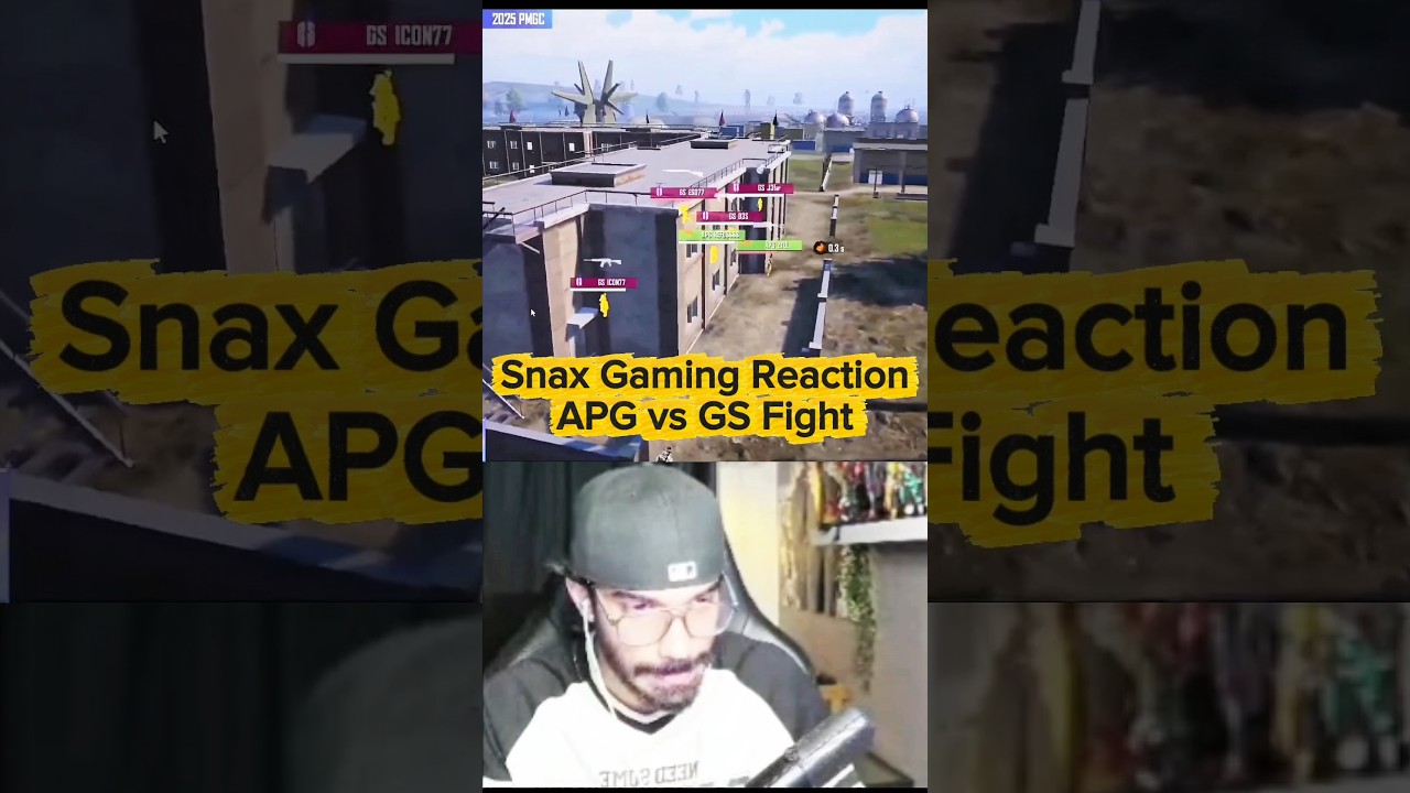 Snax Gaming SHOCKED by APG vs GS INSANE FIGHT! PMGC 2025 Gauntlet Day 1 😱🔥 