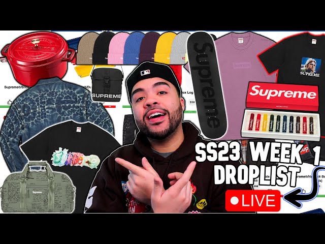 📦 Unboxing the Hottest Drop of the Season: Supreme SS23 Week 1 Tonal Box  Logo Tee! 