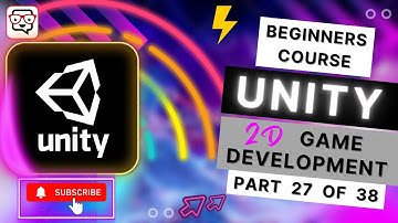 🔴 Player Projectiles • Damage & Projectiles • Create 2D Games in Unity • Game Development • (Pt. 27)