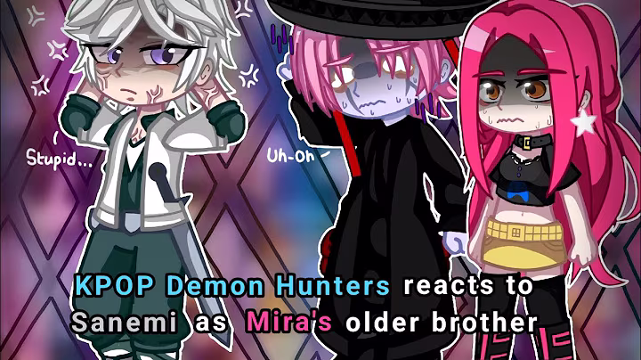 Kpop Demon Hunters reacts to Sanemi as Mira's brother || KPOP Demon Hunters X Demon Slayer || 