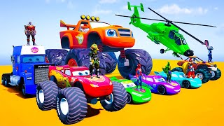 GTA V SPIDERMAN, GODZILLA x KONG - Epic New Stunt Race For Car Racing Challenge by Trevor and Shark by Super Cars Cartoon 8,075 views 1 month ago 53 minutes