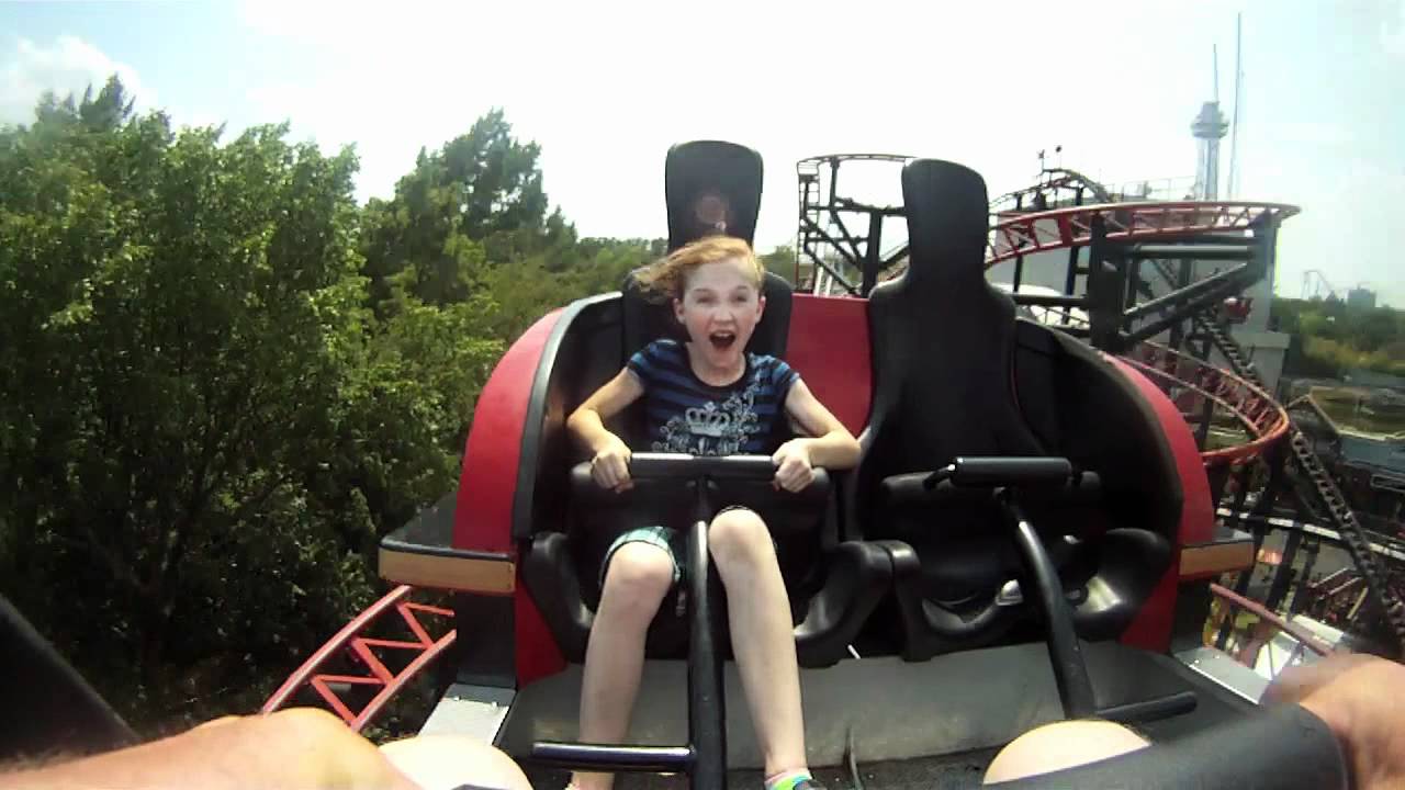 Tony Hawk Rollercoaster at Six Flags Arlington TX YouTube