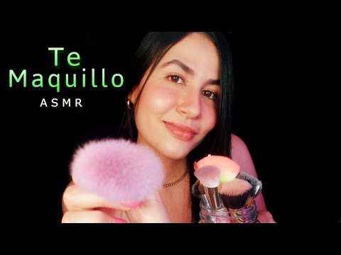 ASMR ROLEPLAY Te maquillo  😘