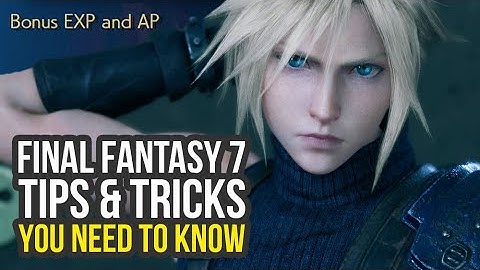 Final Fantasy 7 Remake Tips And Tricks I Wish I Knew Earlier (FF7 Remake Tips And Tricks)