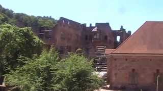 Heidelberger Schloss---Innenhof