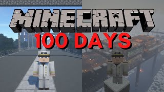 I Survived 100 Days in Hardcore Minecraft in a Nuclear Winter | GreenFe | Part 1 Ep.1