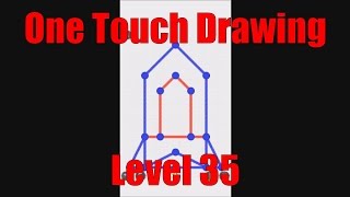 One Touch Drawing Level Stage Niveau Nivel Yровень 35. Solution screenshot 5