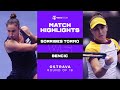 Sara Sorribes Tormo vs. Belinda Bencic | 2021 Ostrava Round of 16 | WTA Match Highlights