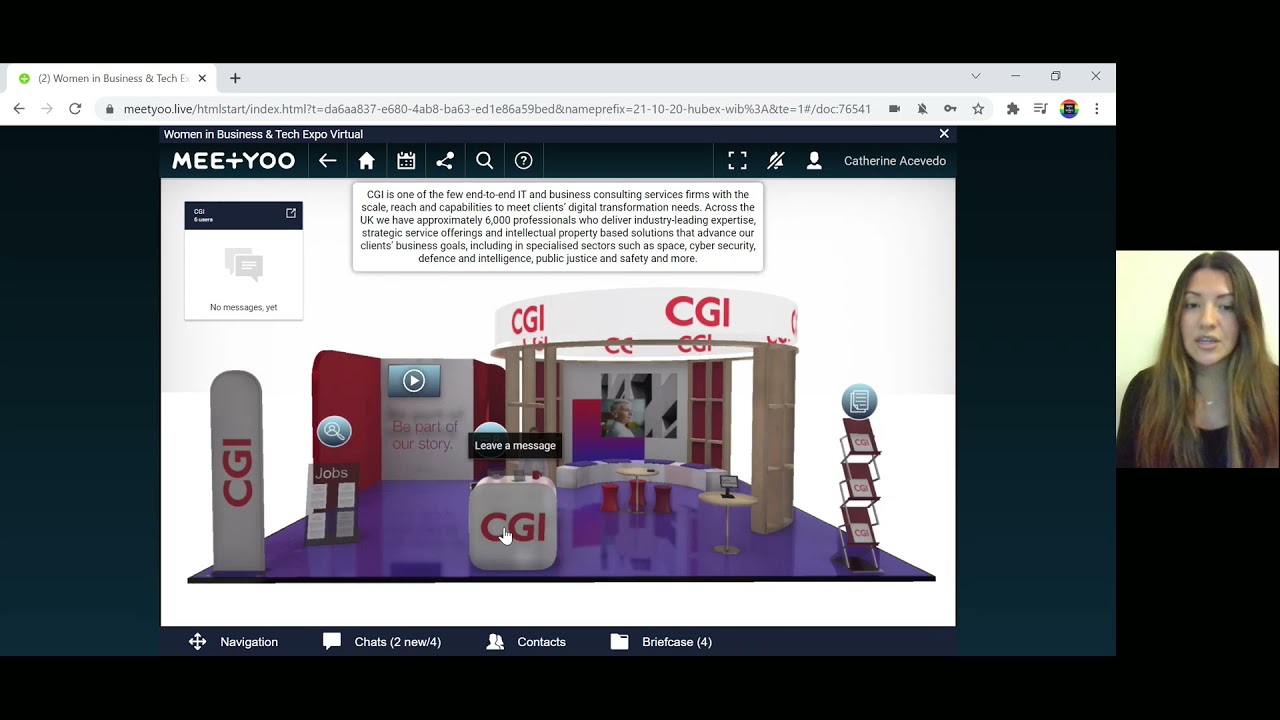 Women in Business & Tech Expo Virtual 2021: Demo Video