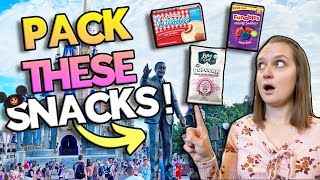 10 BEST Snacks to Pack For a Day at Disney World: Bring Snacks and Food With You! by Megan Moves 1,090 views 7 months ago 10 minutes, 19 seconds