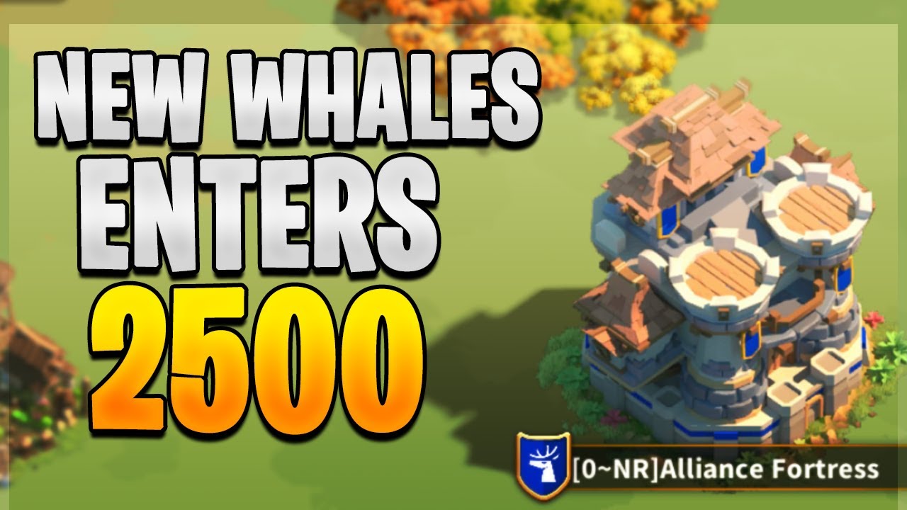 Whales ENTER 2500 New KvK Begins! | Rise of Kingdoms