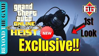 Cayo Perico SUBMARINE Possibly *LEAKED FOOTAGE* : GTA 5 ONLINE