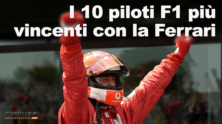 I 10 piloti più vincenti con la Ferrari in Formula 1