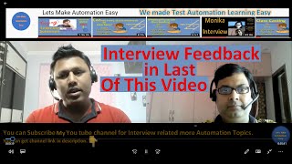 Celebrity Automation Testing - Java Mock Interview (2.5 Years Automation Experience) | Pradeep Nailwal Profile