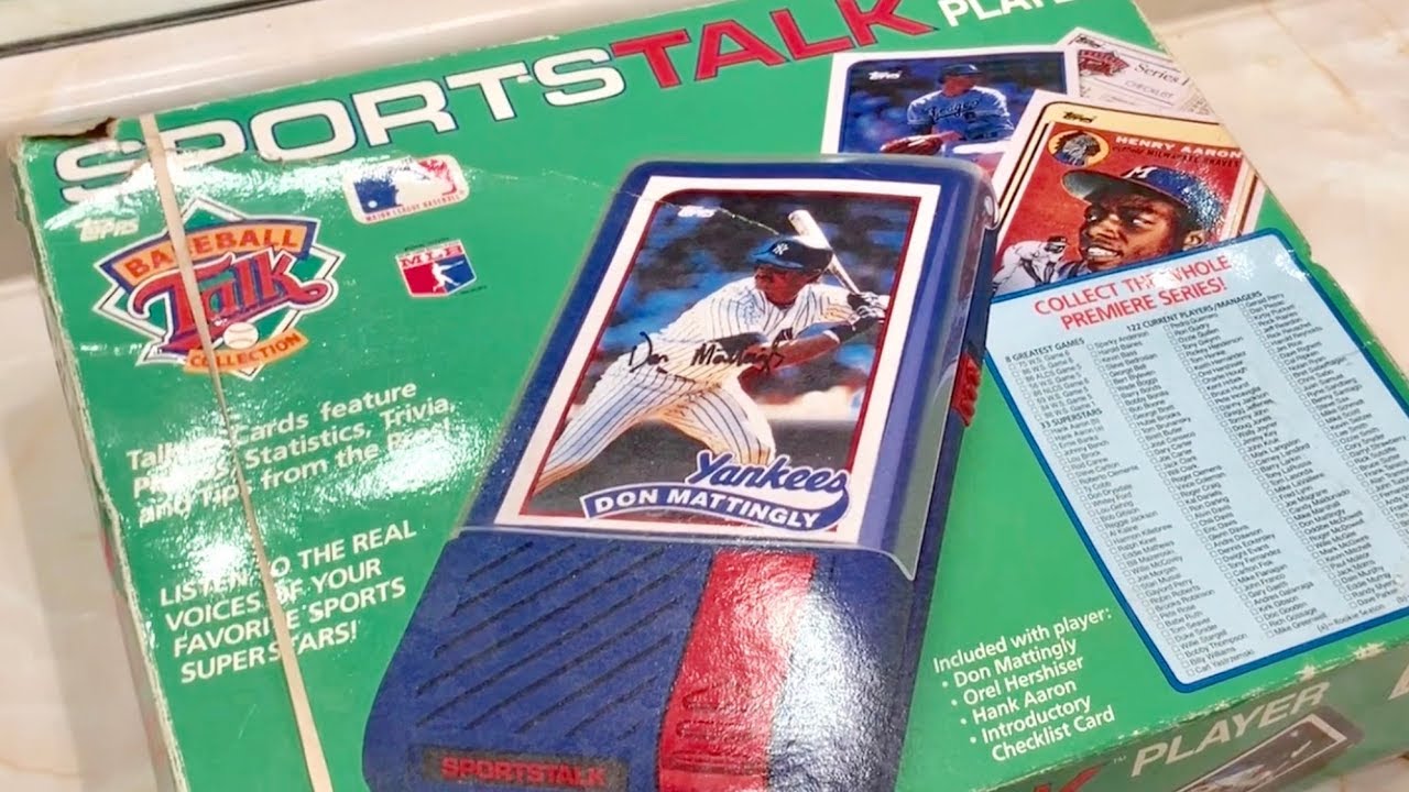 TALKING BASEBALL CARDS BASEBALL TALK SPORTSTALK PLAYER YouTube TALKING BASEBALL CARDS BASEBALL TALK SPORTSTALK PLAYER YouTube