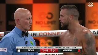 Dylan Biggs vs Mtichem big fist round KO | Calls out Nikita Tszyu