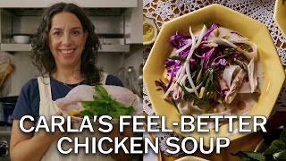 Aromatic Chicken and Ginger Soup with Carla Lalli Music