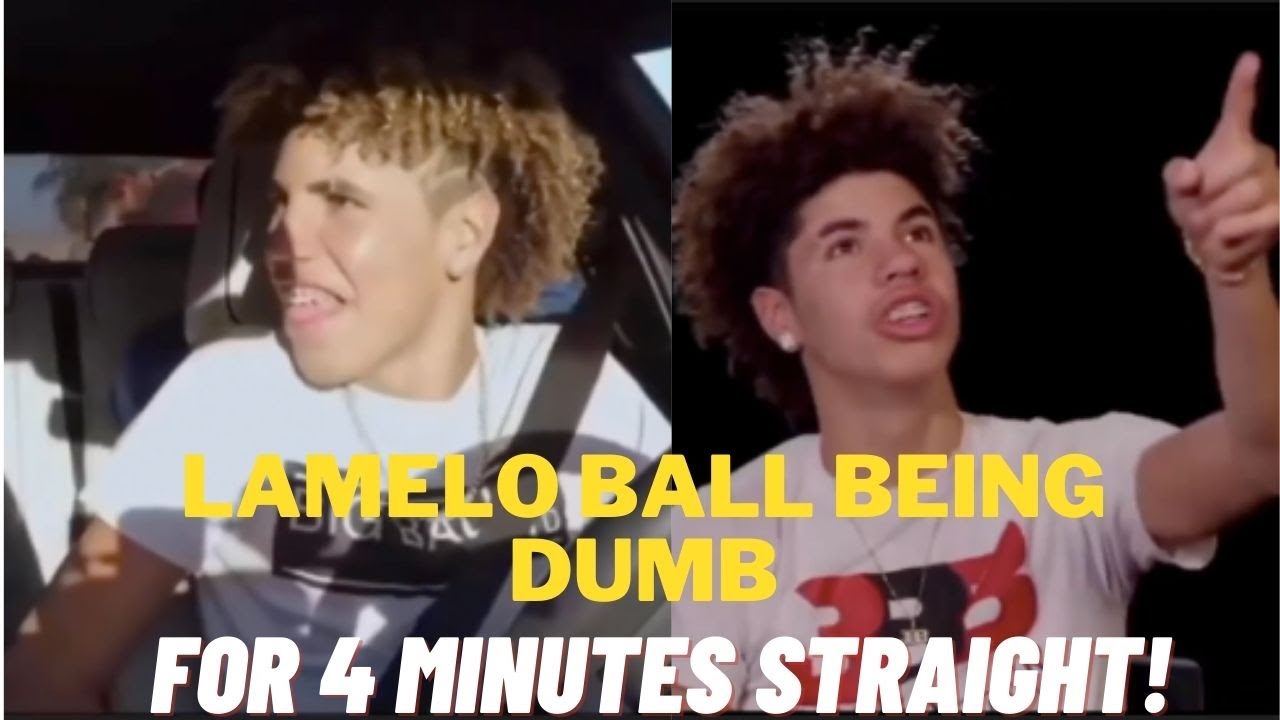Lamelo Ball's Dumbest Moments! Funny Lamelo Ball Clips! YouTube