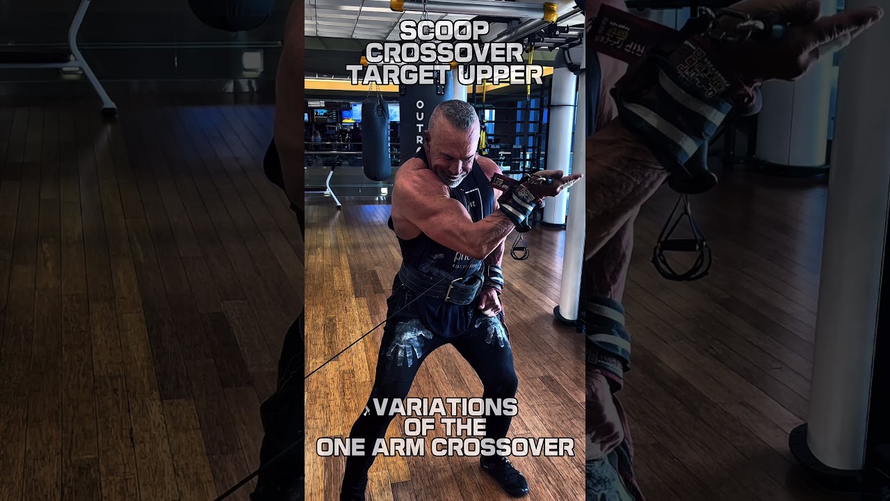 VARIATIONS OF THE ONE ARM CROSSOVER #CHEST #PECS #crossovers #workout #motivation