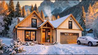Step Inside This Cabin as the Snow Melts Beneath a Golden Sunrise