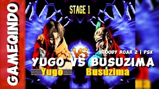 Bloody Roar 2 | YUGO VS BUSUZIMA | PSX [CHEAT ON] screenshot 4
