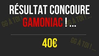 [RESULTAT] Voici le Gagnant ! GG à toi ! ...