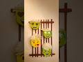 സൂപ്പർ ക്യൂട്ട് ഇമോജി ഐഡിയ 🤩(super cute emoji craft idea )#trending #craft #shorts