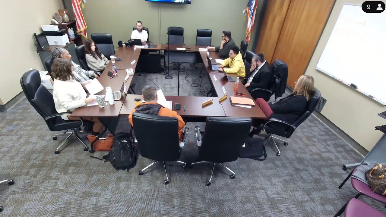 Executive Committee, November 10, 2025 @ 7PM