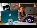 M3 Max MacBook Pro + iMac Unboxing!