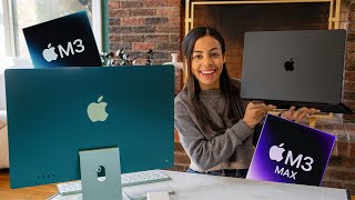 M3 Max MacBook Pro + iMac Unboxing!