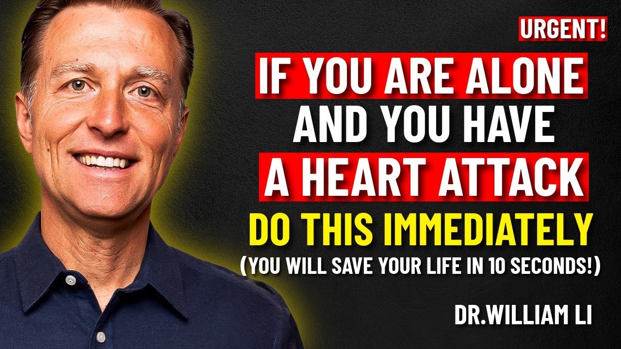 How to Survive a Heart Attack When Alone (in 10 Seconds) | Dr Eric Berg